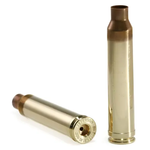 Nábojnice Peterson Match-Grade ráže .300 Winchester Magnum LONG se žíhaným krčkem (50 ks). Vyrobené v USA s důrazem na přesnost, minimální výrobní odchylky a dlouhou životnost.